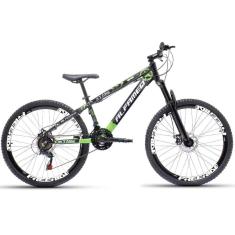 Imagem de Bicicleta aro 26 aluminio alfameq atake 21 marchas freio A disco