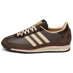Imagem de adidas Originals SL 72 Tênis feminino, Carvão e areia, marrom, rosa, 38