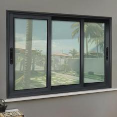 Imagem de Janela Elite 3 Folhas Moveis Sequenciais 120 X 240 Vidro Liso