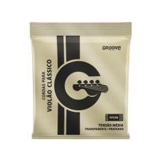Imagem de Encordoamento Para Violão Nylon Groove Tensão Média GS5-M