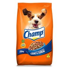 Imagem de Ração Champ Carne e Cereal Para Cães Adultos 20 kg
