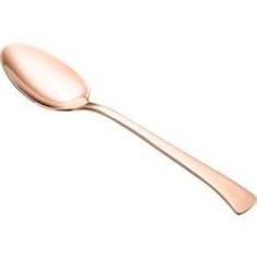 Imagem de Cj 12 Colheres De Aço Inox P/chá Pvd Rosé Gold Berna