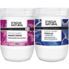 Imagem de Kit Massagem Corporal Creme Pérolas Nano Q10 Creme Nano Dmae 650G Dágu