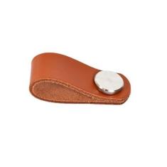 Imagem de Estilo puxadores de móveis de cozinha armário puxa armário armário maçanetas de gaveta de couro prata, orange304silver