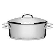 Imagem de Caçarola Tramontina Solar Inox Rasa Fundo Triplo Ø24cm 4,7L 62503/240