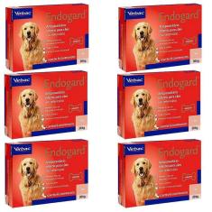 Imagem de Vermífugo Endogard Cães 30Kg Kit 6Cx 6Cps Cada - Virbac