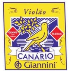 Imagem de Encordoamento Violão Nylon Canário Tensão Média Giannini