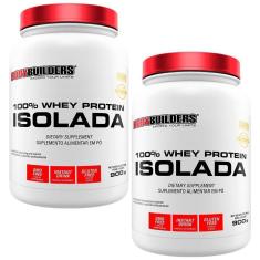 Imagem de 100% Whey Isolada 900g - Kit com 2 unidades - Bodybuilders-Unissex