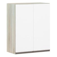 Imagem de Armário Para Cozinha 60cm 2 Portas Legno Crema C/Branco