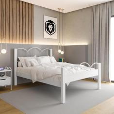 Imagem de Cama De Casal Oasis Branco - Art Panta