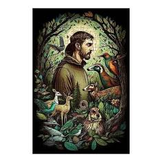 Imagem de Quebra-Cabeça Religioso São Francisco de Assis 120 peças