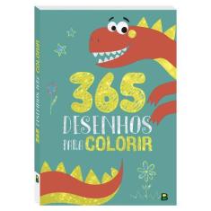 Imagem de Livro - 365 Desenhos Para Colorir (Verde)