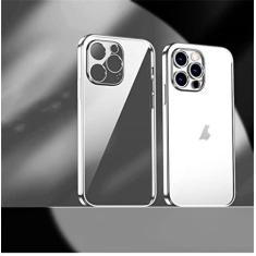 Imagem de Estojo macio transparente folheado para iPhone 13 Pro Max 12 11 XR X XS Max 8 7 Plus 13Pro 14 Capa protetora ultrafina à prova de choque, T6, para 7 Plus ou 8 Plus