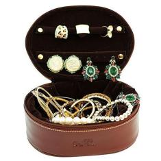 Imagem de Porta Joias Rubi Em Couro Galvani