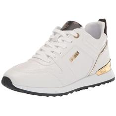 Imagem de GUESS Tênis feminino Kadlin, Branco 140, 36