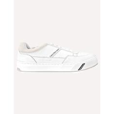 Imagem de Tênis Calvin Klein Jeans Masculino Couro Sash Logo Basico Branco-Masculino