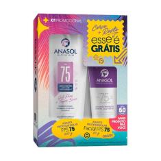 Imagem de KIT Premium: Anasol Protetor Solar FPS 75 - 200g + Anasol Protetor Solar Facial FPS 75 - 60g