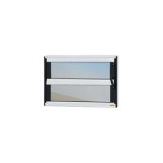 Imagem de Janela de Alumínio Basculante 40x80cm Vidro Espelhado Elite Brimak