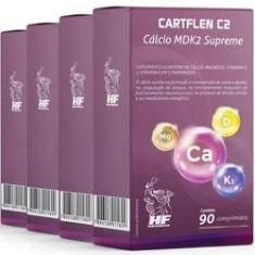 Imagem de 4x Cartflen C2 - Calcio MDK2 Supreme 90 comps HF Suplements
