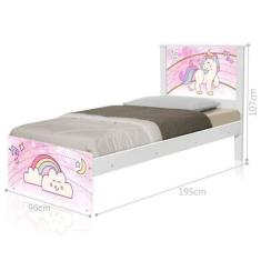 Imagem de Cama Juvenil BarceloUnicórnio