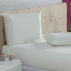 Imagem de Jogo De Cama Queen 3 Peças Percal 200 Fios Sleep Palha - Tô Decorando