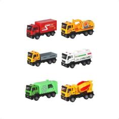 Imagem de Brinquedo Infantil Carrinho De Brinquedo Coleção Profissões Super Truc