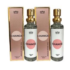 Imagem de Kit 2 Perfume Feminino Change Parfum Amakha Paris 15ml Bolsa
