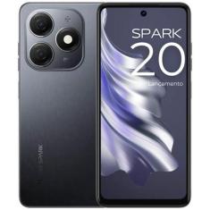 Imagem de Smartphone Spark 20C 256GB/16GB Ram Câmera 50mp HDR 90Hz Premium desig