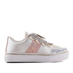 Imagem de Tênis Infantil Klin 340001 Off White-Feminino