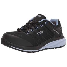 Imagem de KEEN Utility Tênis Feminino Vista Energy Low Height Composite Toe Industrial Trabalho, Hortênsia/Preto, 35 2E (Largura) EUA