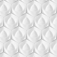 Imagem de Papel De Parede 3D Lajota Parallelograma Geometrico Adesivo