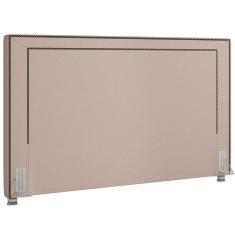 Imagem de Cabeceira Cama Box Casal Queen 160cm P05 Berlim Linho Bege