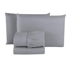 Imagem de Jogo De Lençol King Size 03 Peças Cama Box E Beliche Com Fronha - Nara