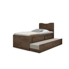 Imagem de Bicama Confortavél Bibox Margarida Solteiro Com Auxiliar - Incabrás