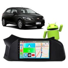 Imagem de Kit multimidia android 9" onix 13/19 preto chevrolet carplay - E-Carpl