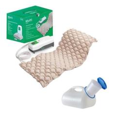 Imagem de Colchão Inflável Elétrico 220V Silencioso Prevenção Lesão Na Pele Com 