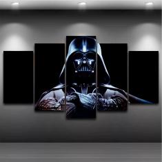 Imagem de Star Wars  Quadro Mosaico 5 Peças 1,20X0,70Cm  Stw 03