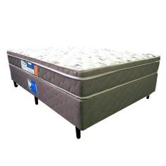 Imagem de Cama Box + Colchão Netsono Euro Casal One Face D33 138x188x52cm