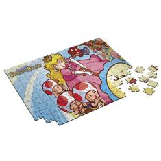 Imagem de Quebra Cabeça Personalizado Peach Mario 120 Peças