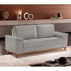 Imagem de Sofá Ravena Linho 03 Lugares D28 Meu Sofá Online