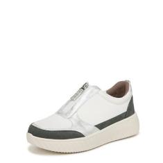 Imagem de BZees Tênis feminino moderno, Branco/texturizado, 34