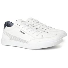 Imagem de Tênis Sapatênis Ferracini 24h Star Couro Casual Confortável com Cadarço Elástico 1056-Masculino