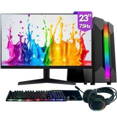 Imagem de Computador Gamer completo 2Eletro Chroma, Intel Core i5, 8GB RAM, SSD 