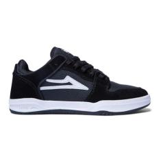 Imagem de Lakai Telford Tênis masculino de cano baixo clássico de cano baixo, Camurça preta, 36