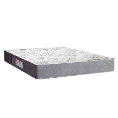 Imagem de Colchão Casal Espuma Egito 138x188x19cm Cinza / Branco Portobel