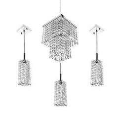Imagem de Kit 3 Pendentes Clearcrillic + Pendente Marrycrillic