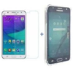 Imagem de Capa Samsung Galaxy J7 Pro Anti Impacto Tpu Transparente + Película
