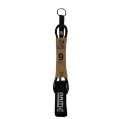 Imagem de Coleira de panturrilha premium OAM - 2,5 m, 2,5 m - Feita nos EUA - Coleira de panturrilha para prancha de surf com bolso para chave, punho macio, giro duplo, protetor de trilho destacável, suporte
