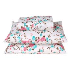 Imagem de Jogo De Lençol Queen 180 Fios Dia A Dia Floral Rosé 3pçs