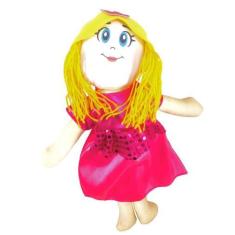 Imagem de Boneca De Pano Princesas 4 Em 1 Troca De Roupa E Cabelo - Criativa Edu